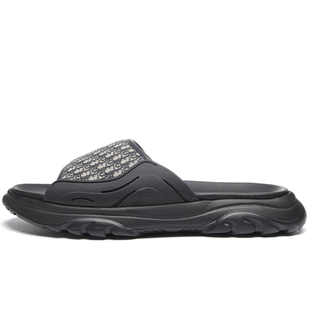 DD  D10R H-Town Oblique Black Sandal