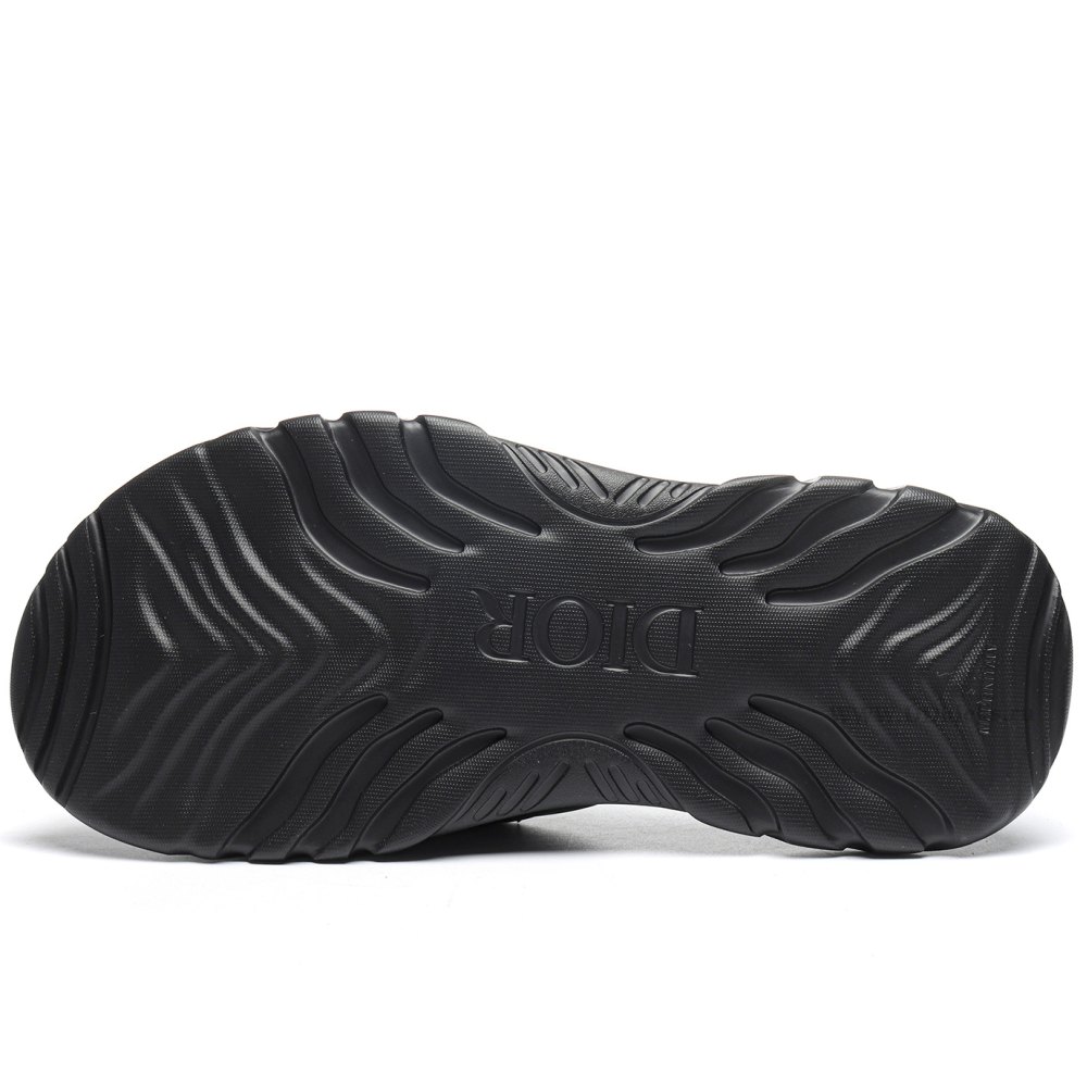 DD  D10R H-Town Oblique Black Sandal