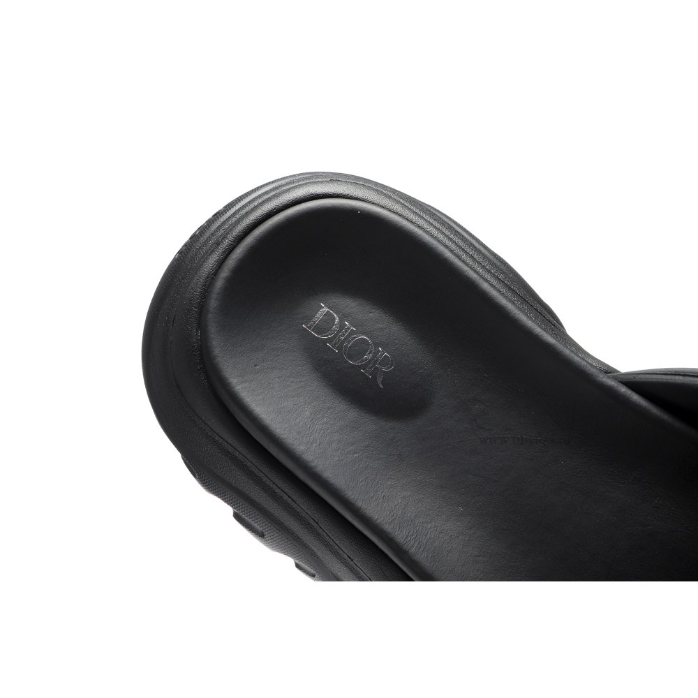 DD  D10R H-Town Oblique Black Sandal