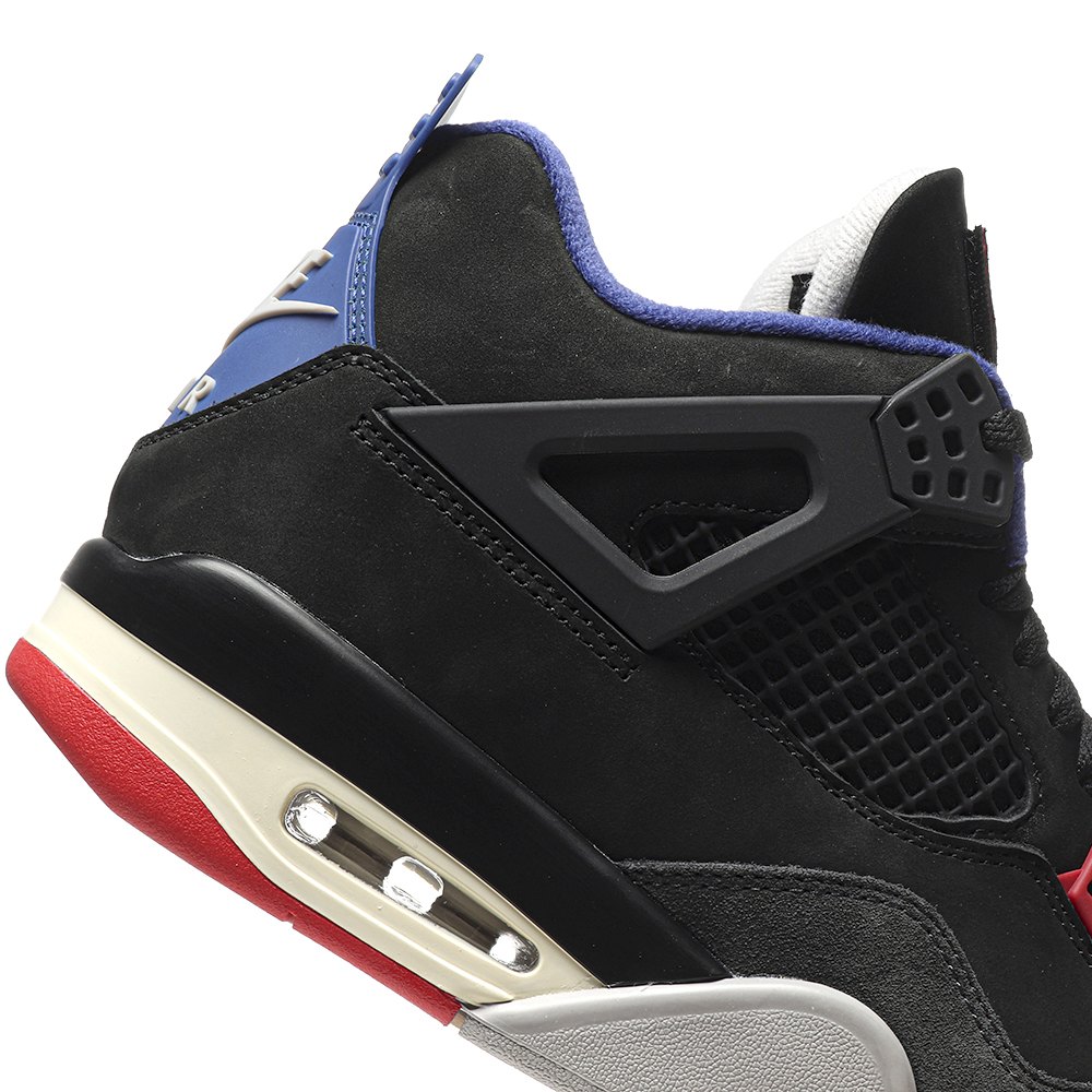 DD Jordan 4 Retro Rare Air "Laser"Black Red Blue