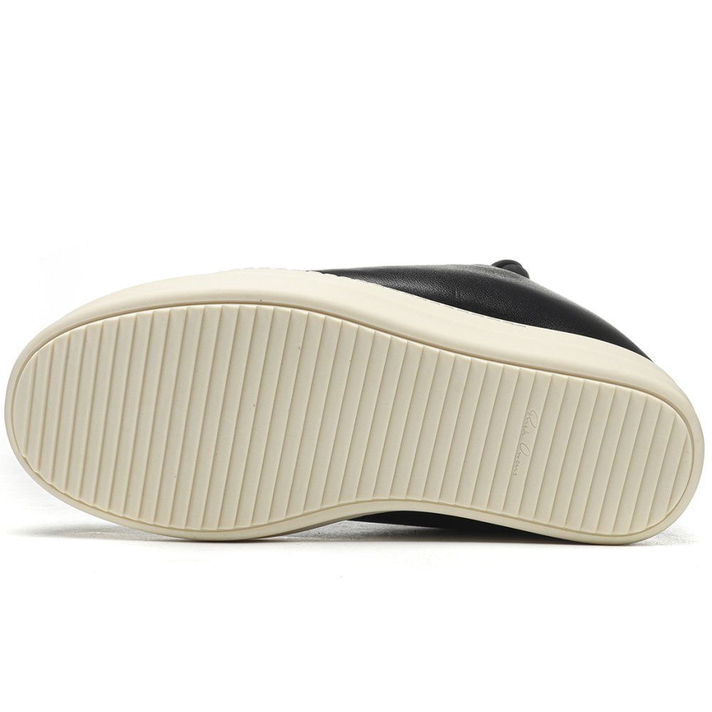 DD Rick 0wens Jumbo Lace Padded Sneaks Low Black Milk-RU02C7893 LLPW2