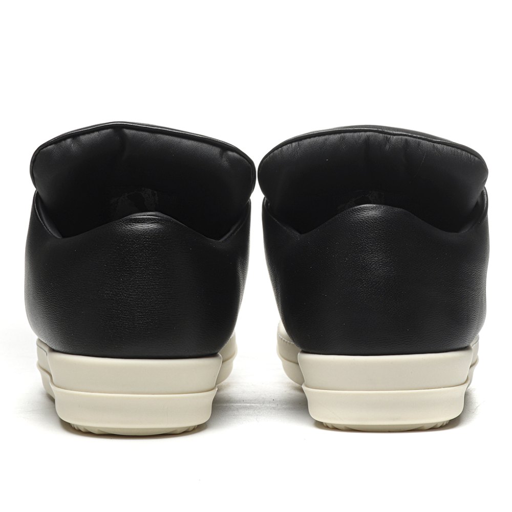 DD Rick 0wens Jumbo Lace Padded Sneaks Low Black Milk-RU02C7893 LLPW2