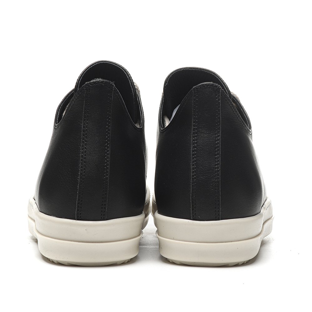 DD Rick 0wens Lido High Sneaks Black Milk  Canvas Boots -RR01C4892 LPOW2