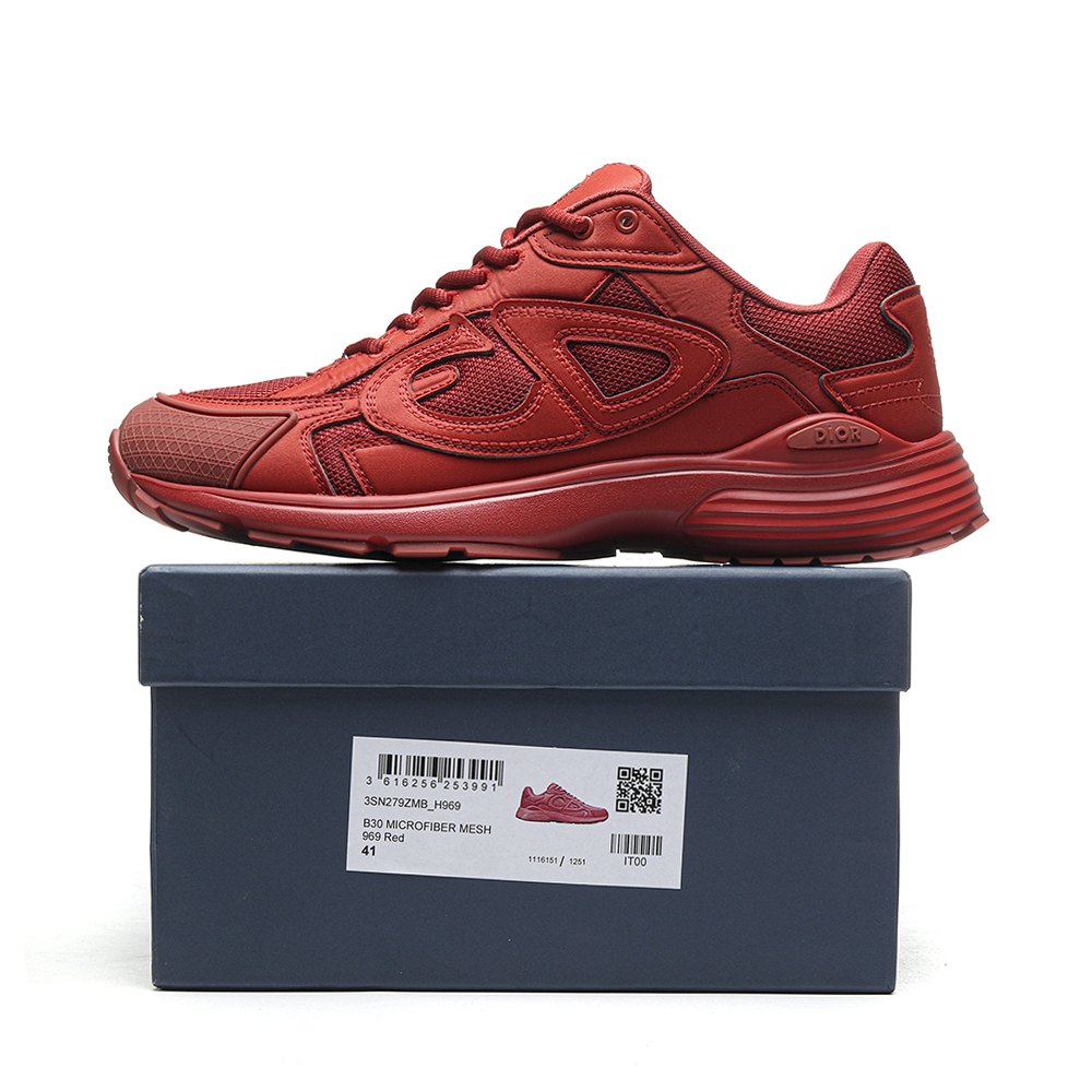 DD D10R B30 Microfiber Mesh 969 Red