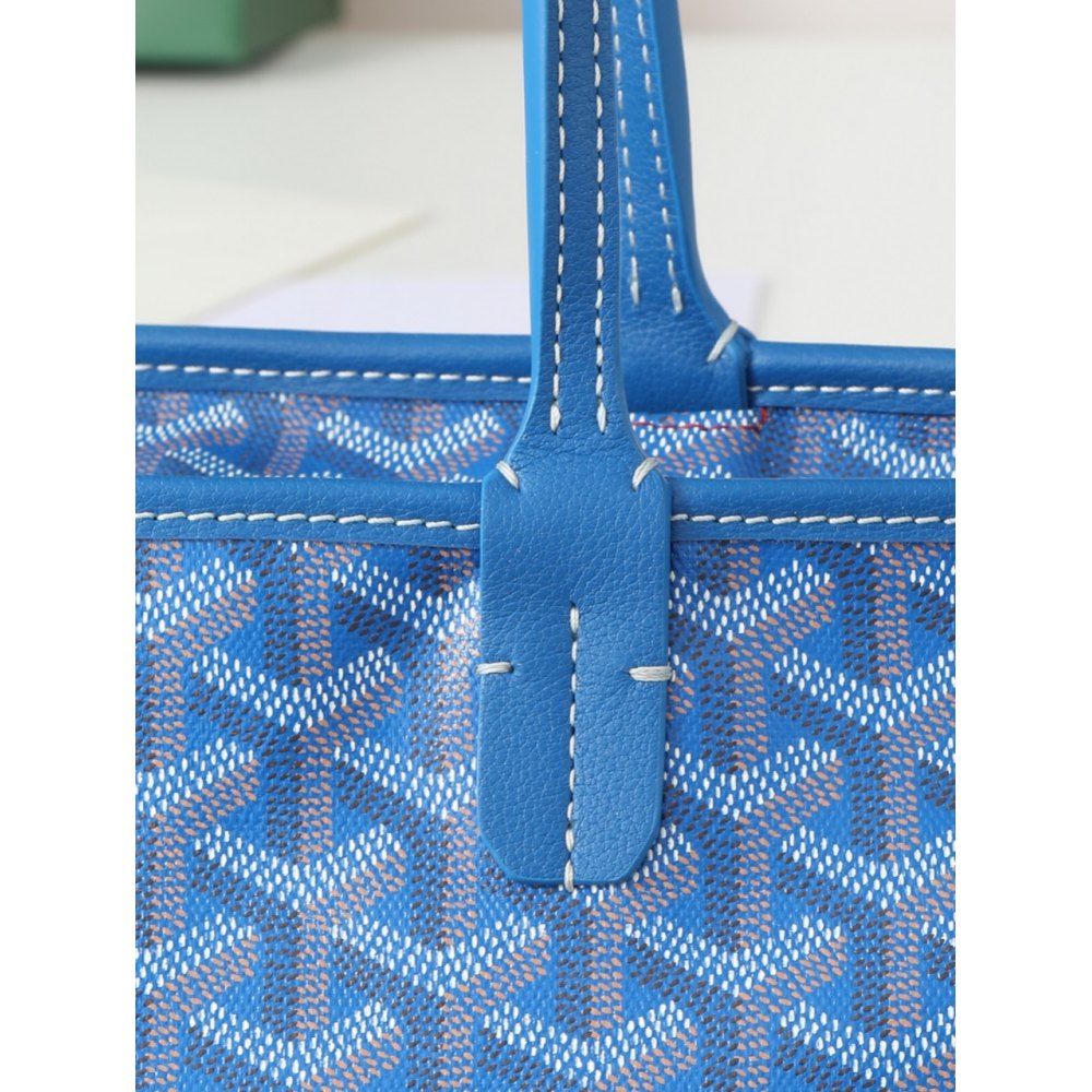 dd g0yard saint L**is pm bag blue 28*20*20cm