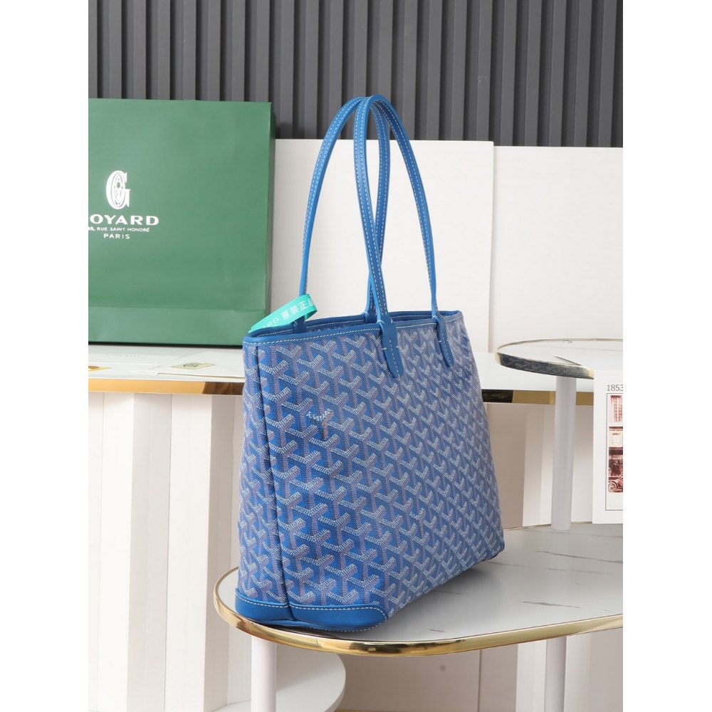 dd g0yard saint L**is pm bag blue 28*20*20cm