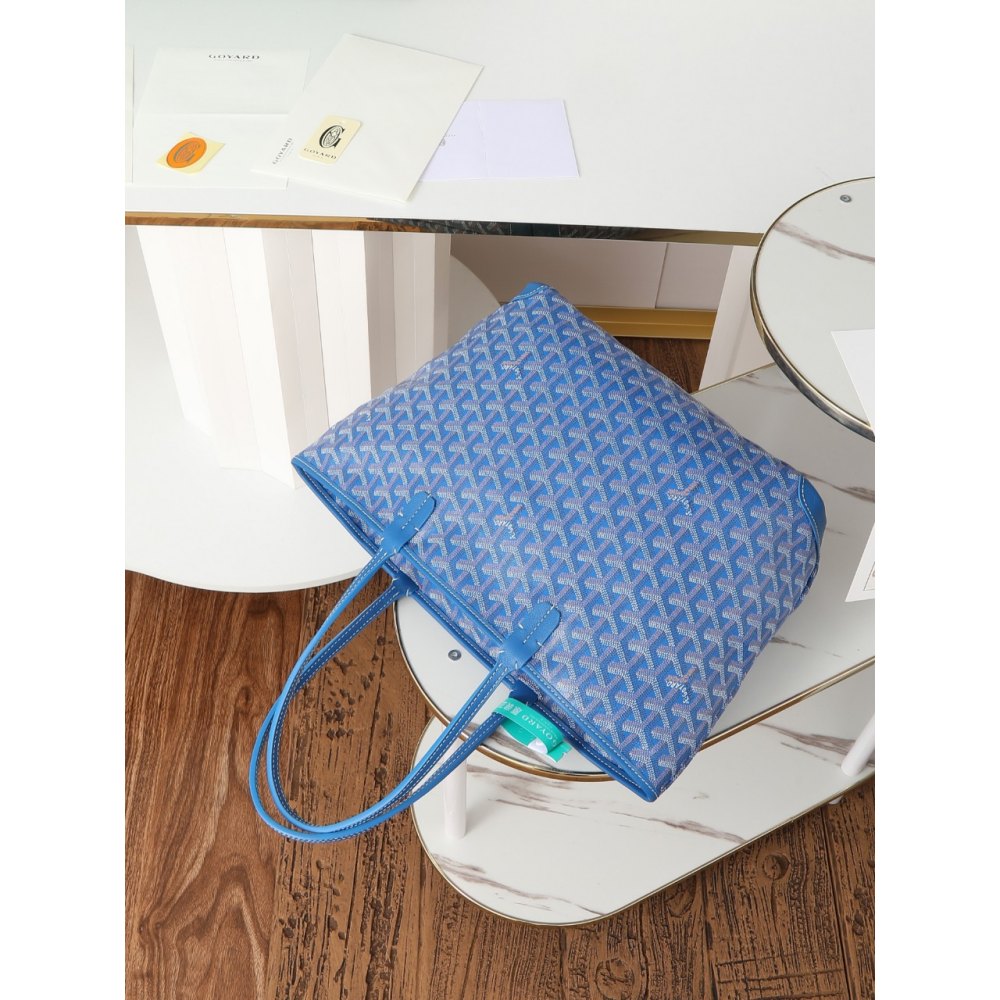 dd g0yard saint L**is pm bag blue 28*20*20cm