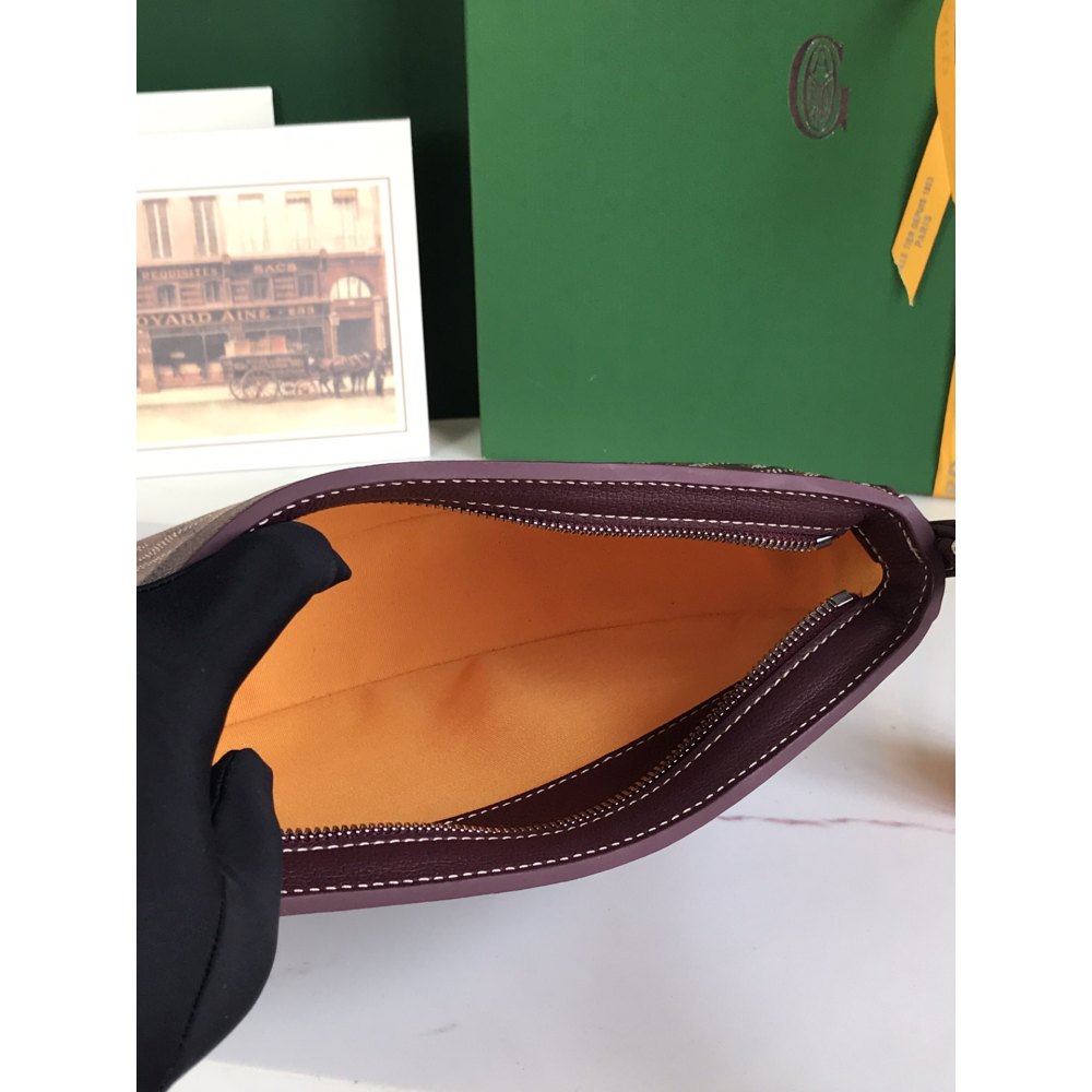 DD G0yard Hirondelle bag Burgundy   25cm * 17cm * 6cm