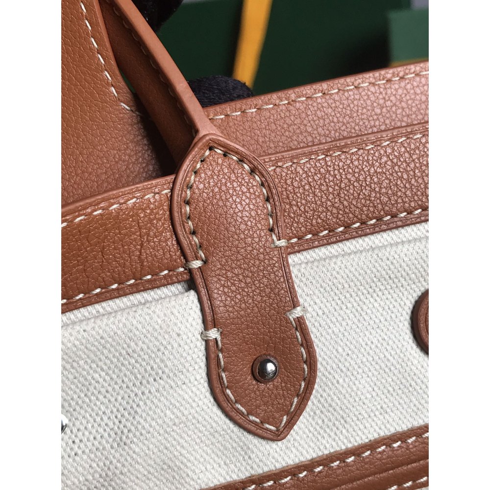 DD G0yard Saïgon tote bag Black & Tan 34cm x 18cm x 24cm