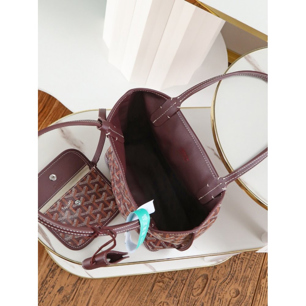 DD G0yard Anjou Mini Bag Burgundy 20cm*20cm*10cm