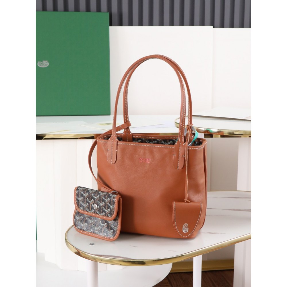 DD G0yard Anjou Mini Bag Black&Tan 20cm*20cm*10cm