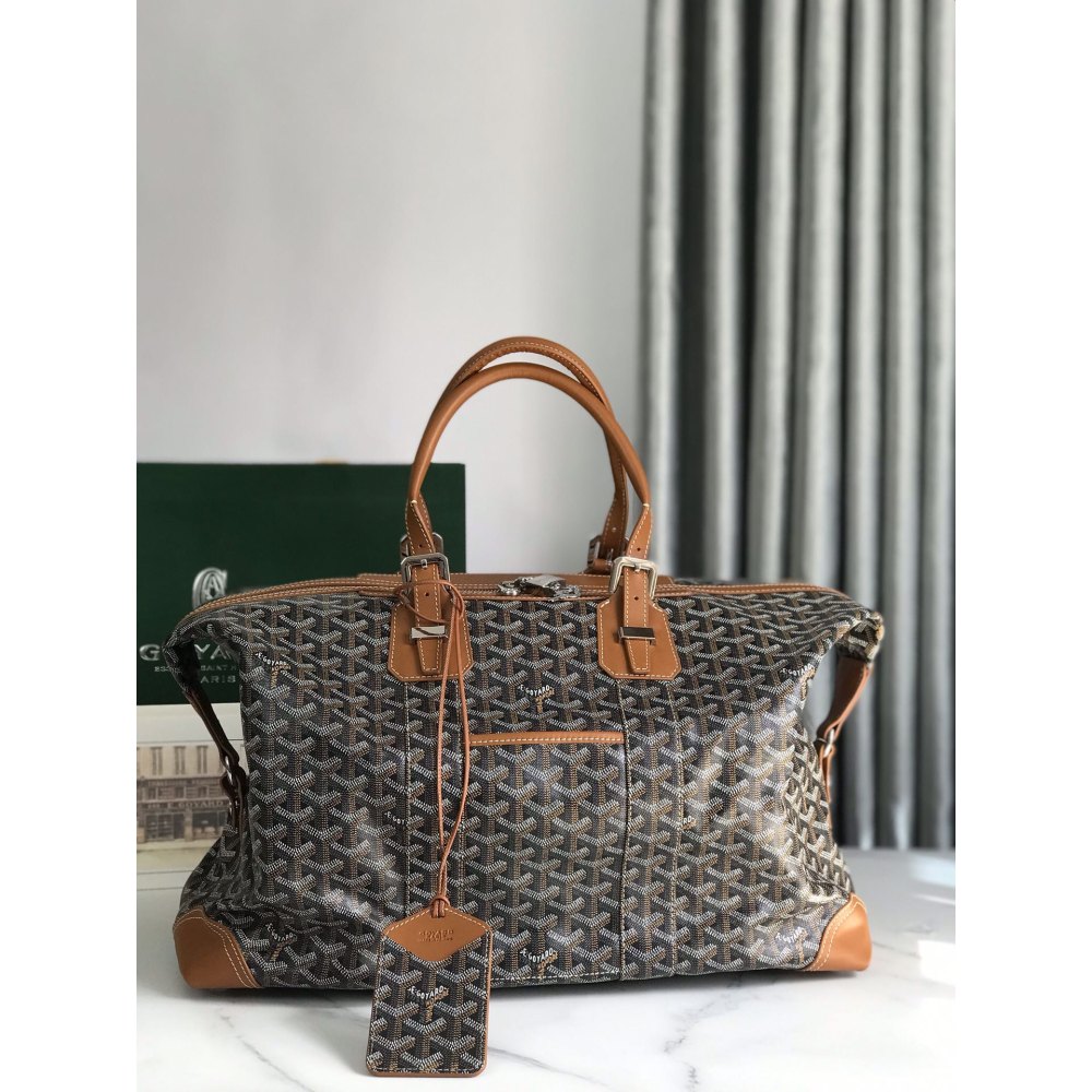 DD G0yard  Bowling 45 bag Black&Tan 30*22*45cm