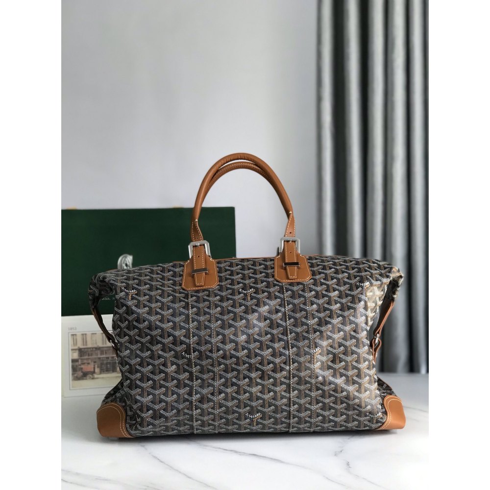 DD G0yard  Bowling 45 bag Black&Tan 30*22*45cm