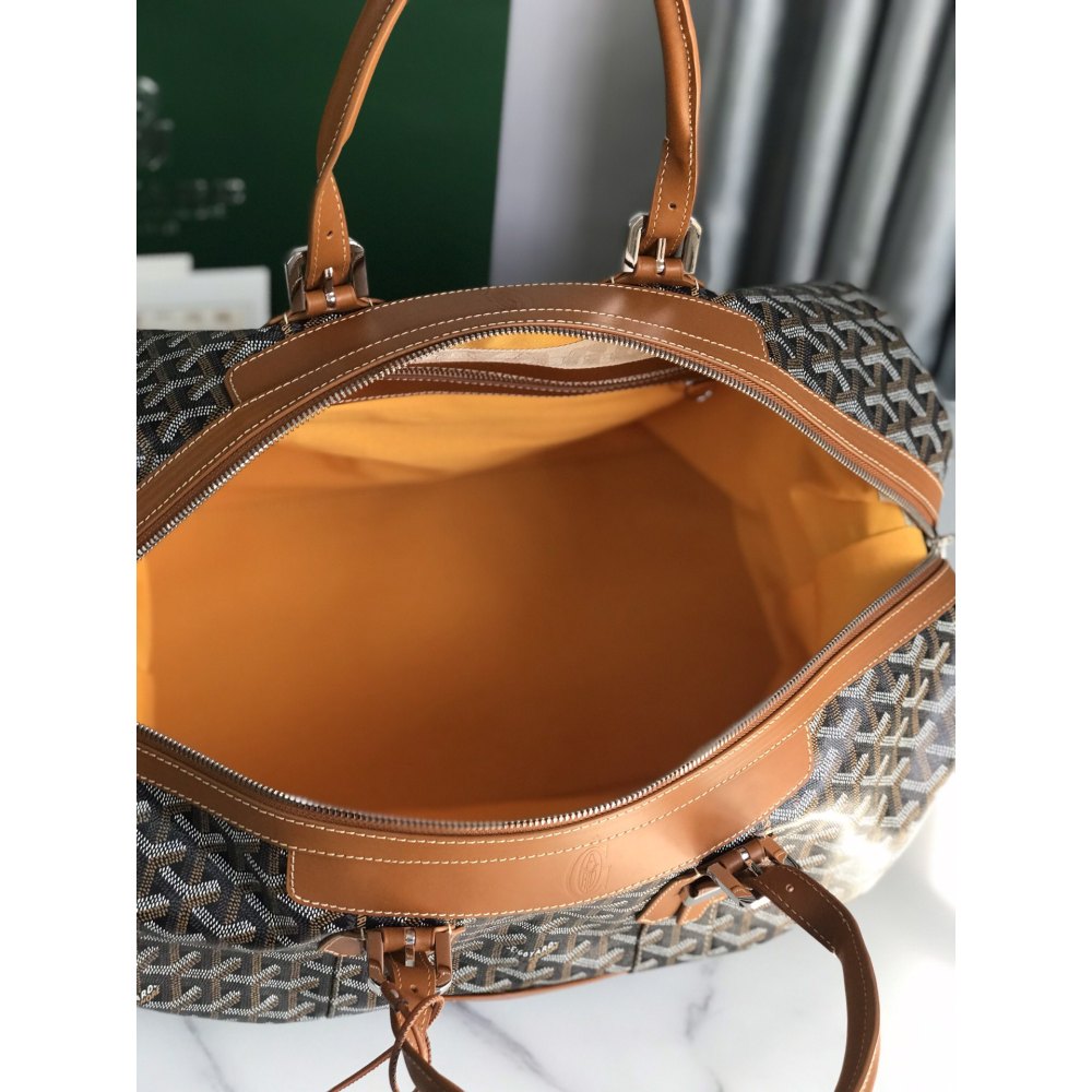 DD G0yard  Bowling 45 bag Black&Tan 30*22*45cm