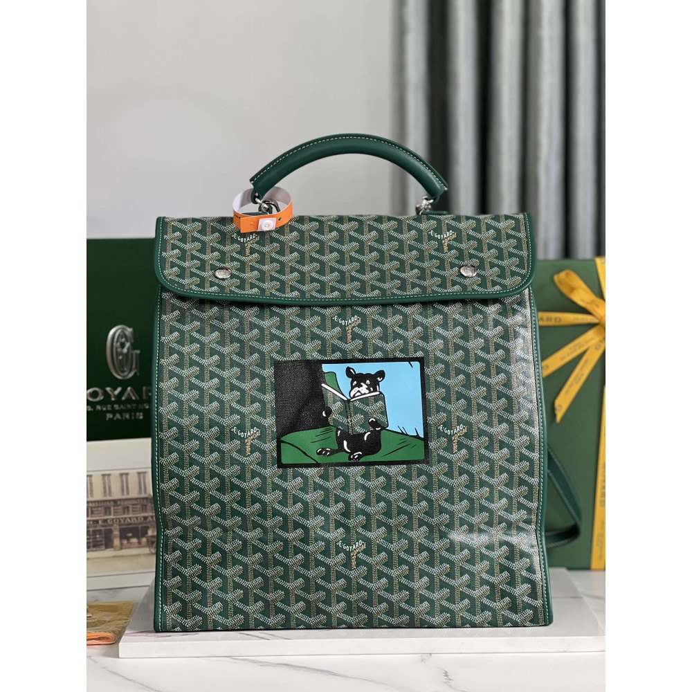 DD G0yard Saint Léger Backpack Green 33*35*16cm