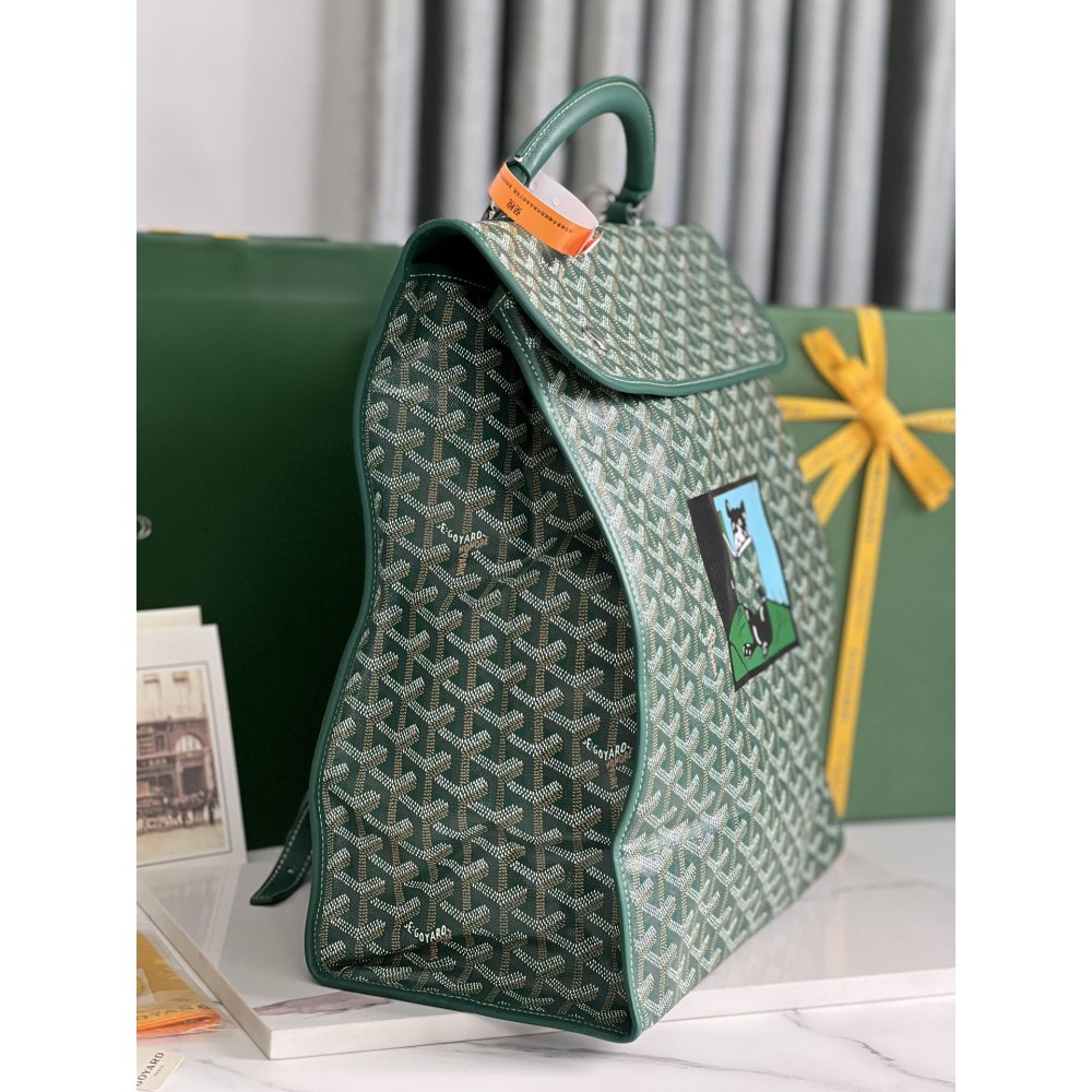 DD G0yard Saint Léger Backpack Green 33*35*16cm