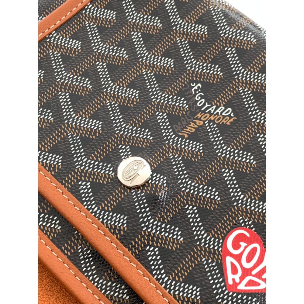 DD G0yard Plumet Pocket Walle Black & Tan 14cm*2.5*cm*20.5cm