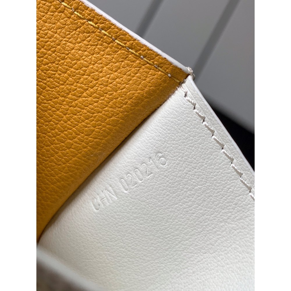 DD G0yard Saint-Pierre Card Wallet White 11cm*1.5cm*7.5cm