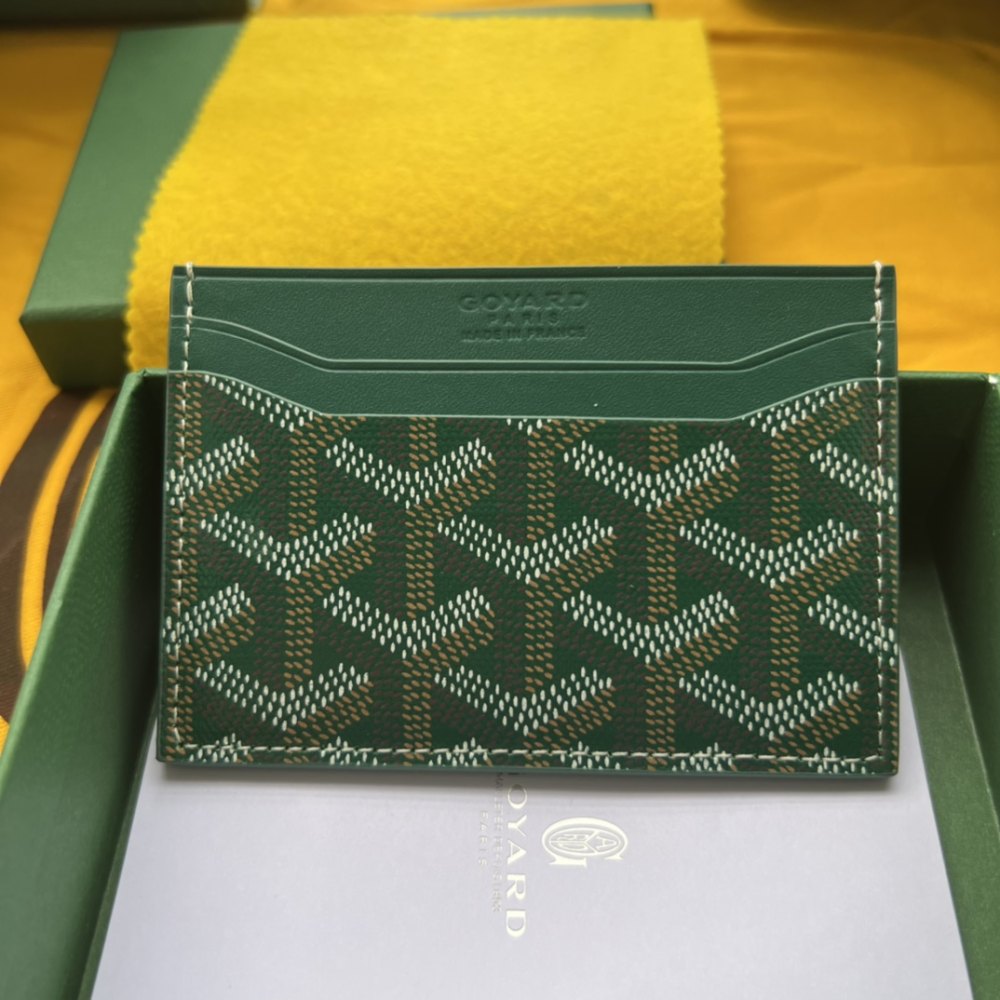 DD G0yard Saint-Sulpice Card Wallet Green 10.5cm*7.5cm