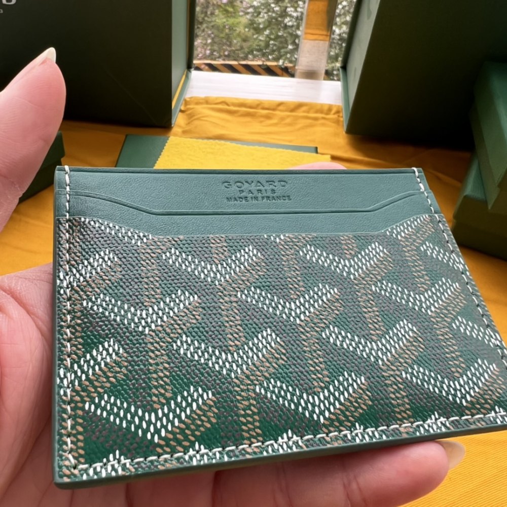 DD G0yard Saint-Sulpice Card Wallet Green 10.5cm*7.5cm