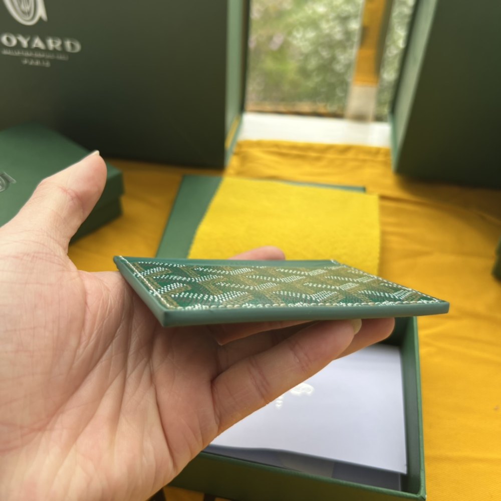 DD G0yard Saint-Sulpice Card Wallet Green 10.5cm*7.5cm