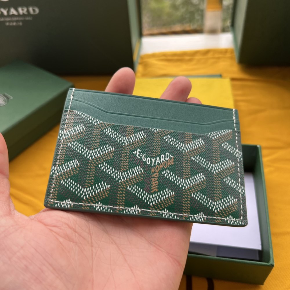 DD G0yard Saint-Sulpice Card Wallet Green 10.5cm*7.5cm
