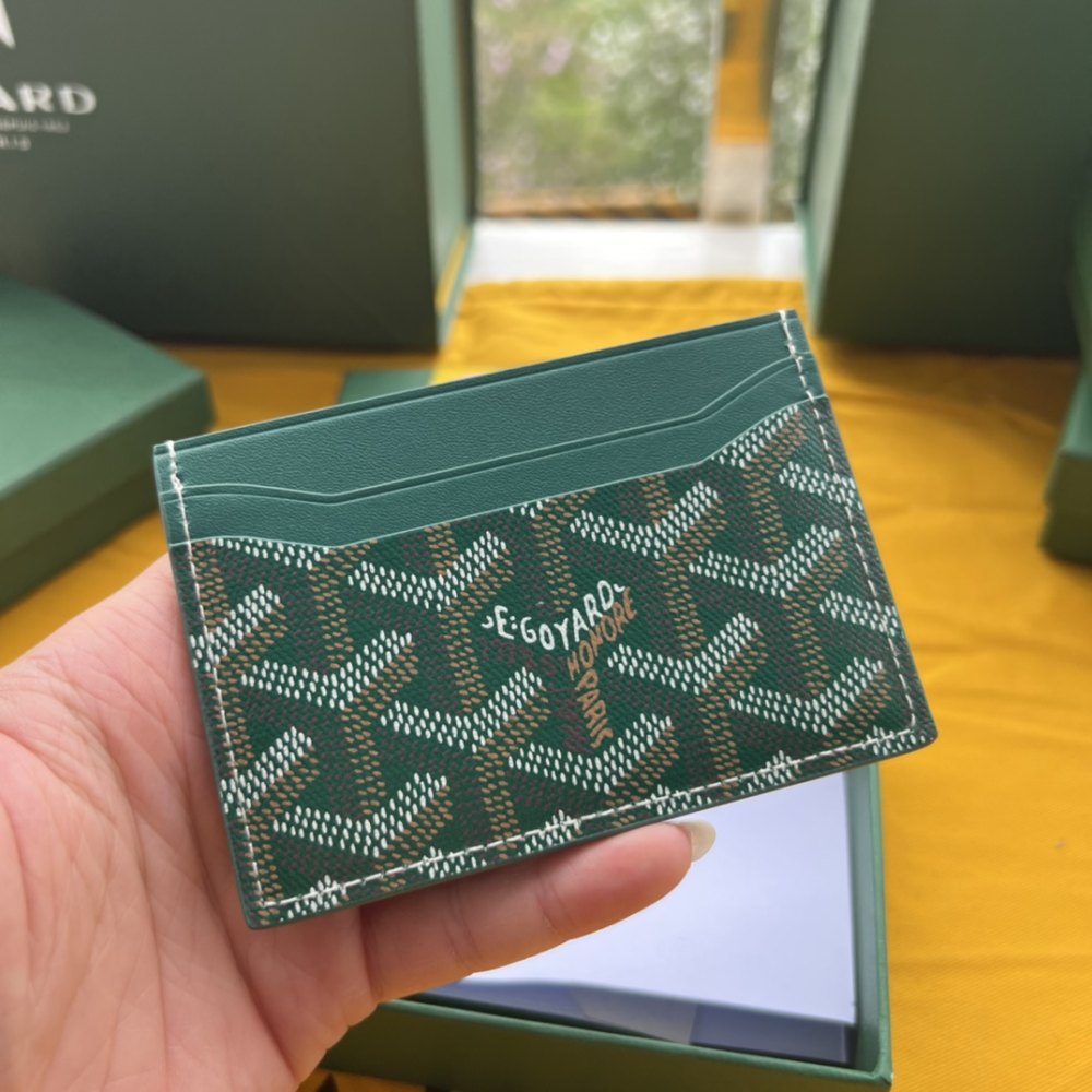 DD G0yard Saint-Sulpice Card Wallet Green 10.5cm*7.5cm