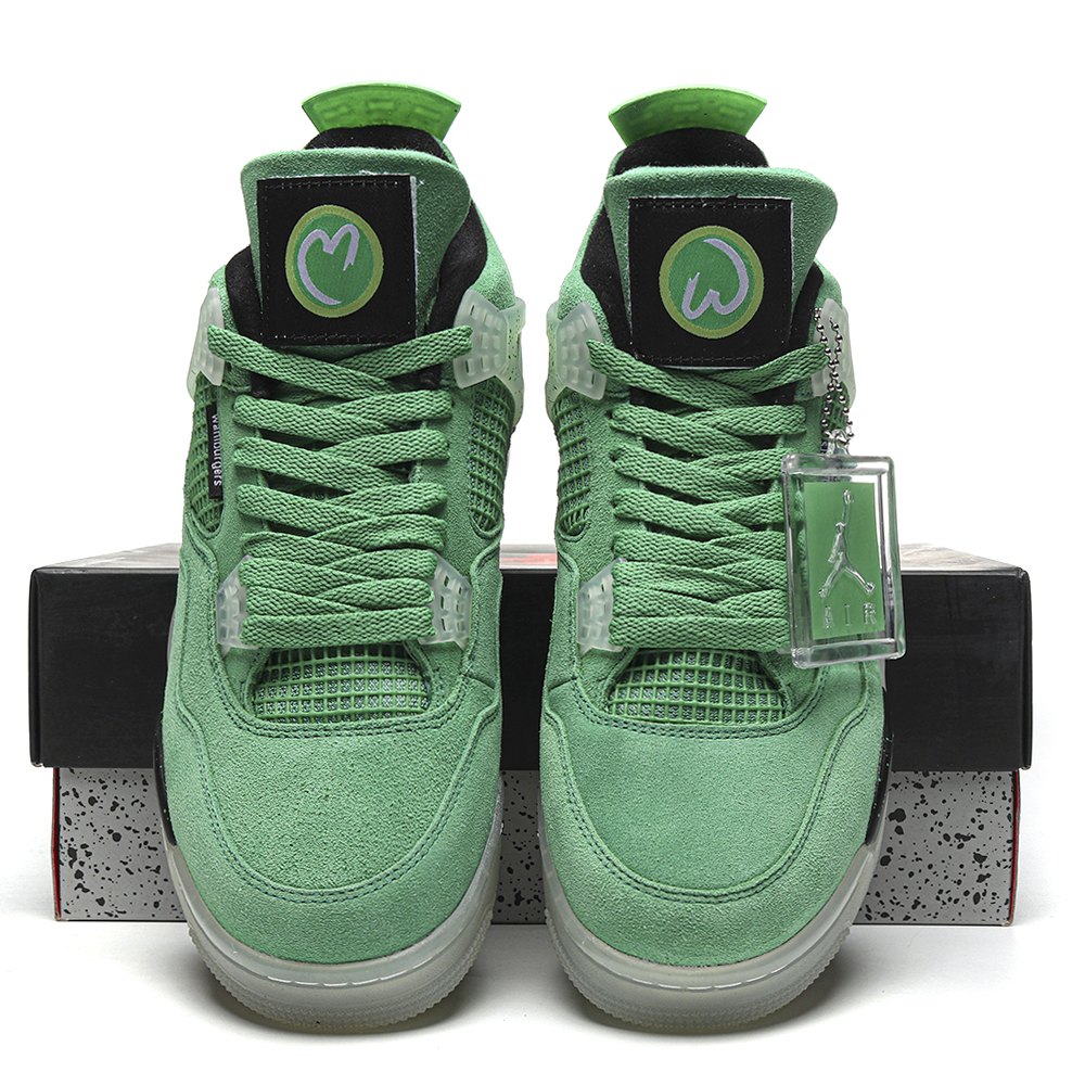 DD Air Jordan 4 Retro Emerald Green Black