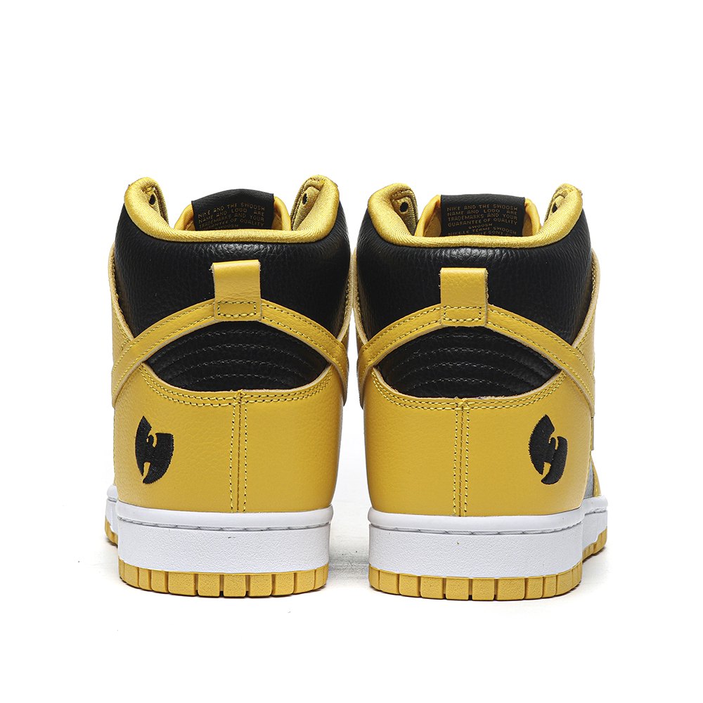 DD Nike Dunk High Wu-Tang (2024)  BLACK/POLLEN/WHITE