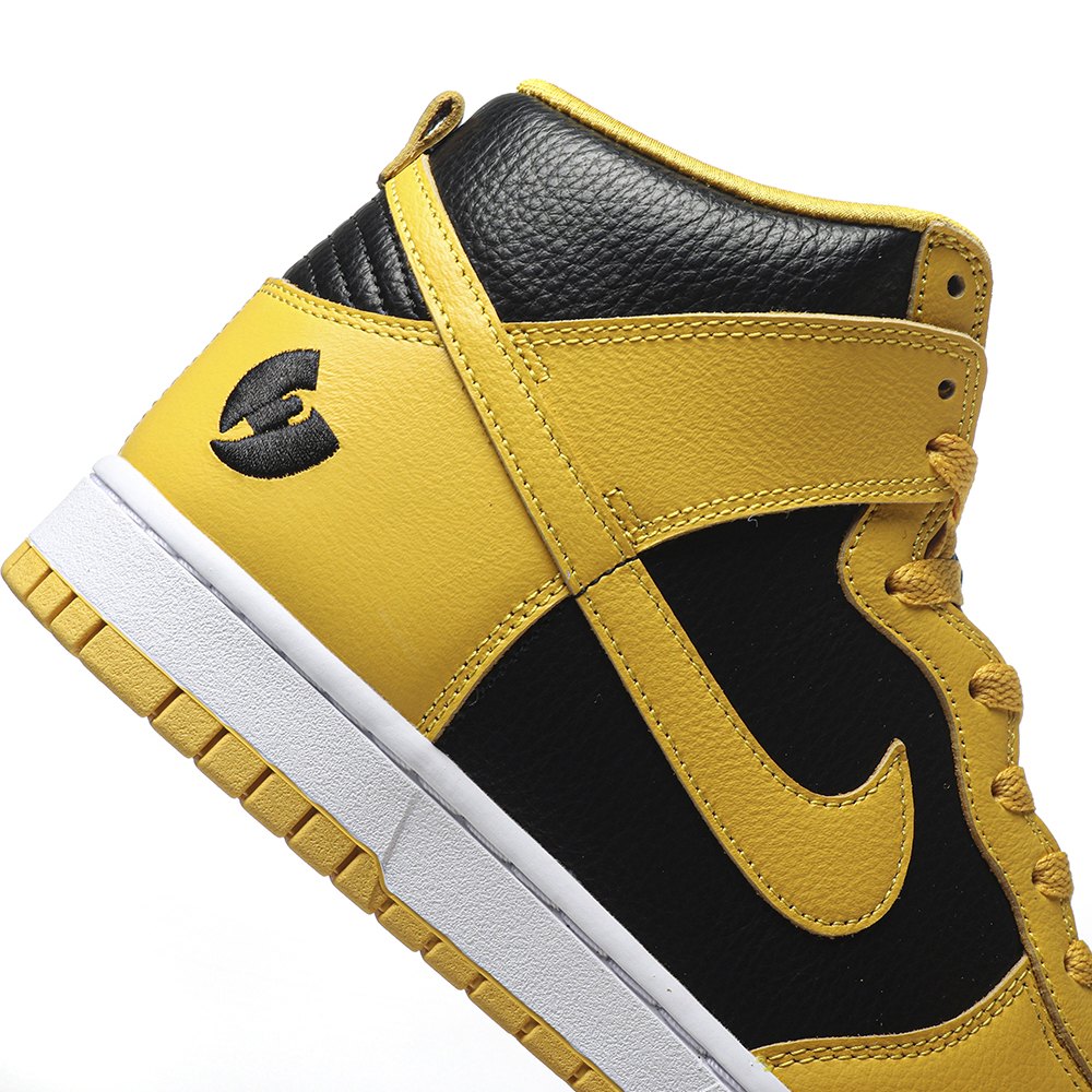 DD Nike Dunk High Wu-Tang (2024)  BLACK/POLLEN/WHITE