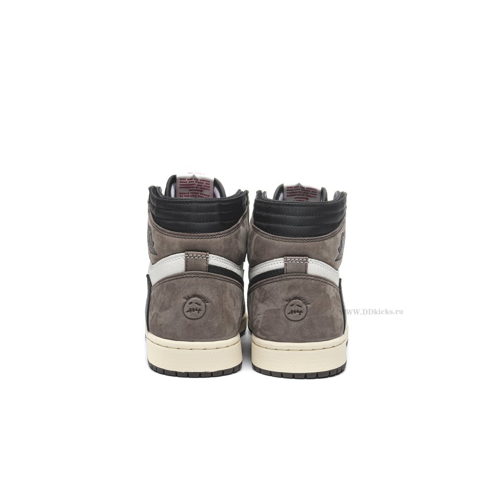 Size 14  Jordan 1 Retro High OG SP Travis Scott Mocha