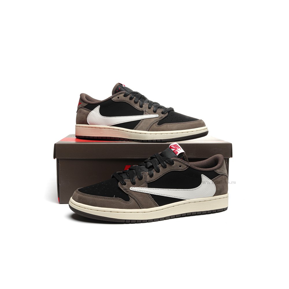 Size 14  Jordan 1 Retro Low OG SP Travis Scott Mocha