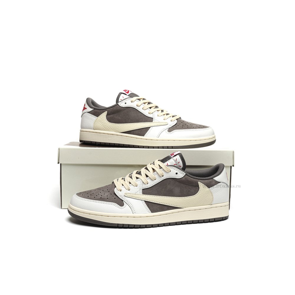 Size 14  Jordan 1 Retro Low OG SP Travis Scott Reverse Mocha