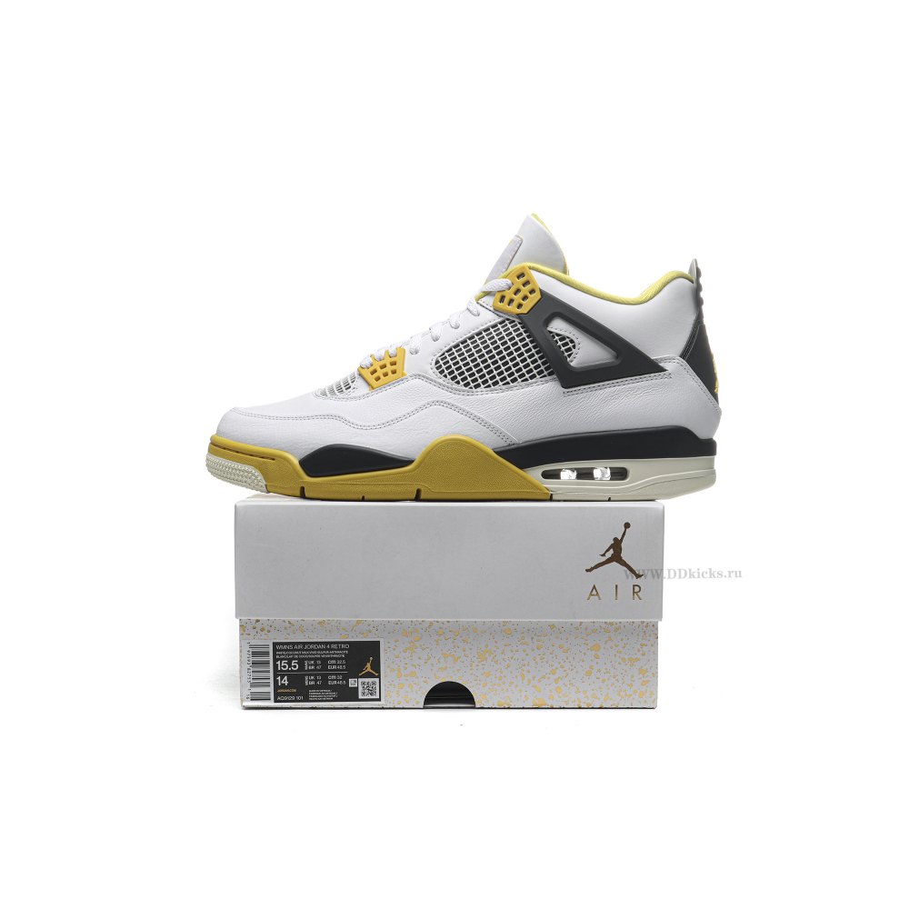 Size 14  Jordan 4 Retro Vivid Sulfur
