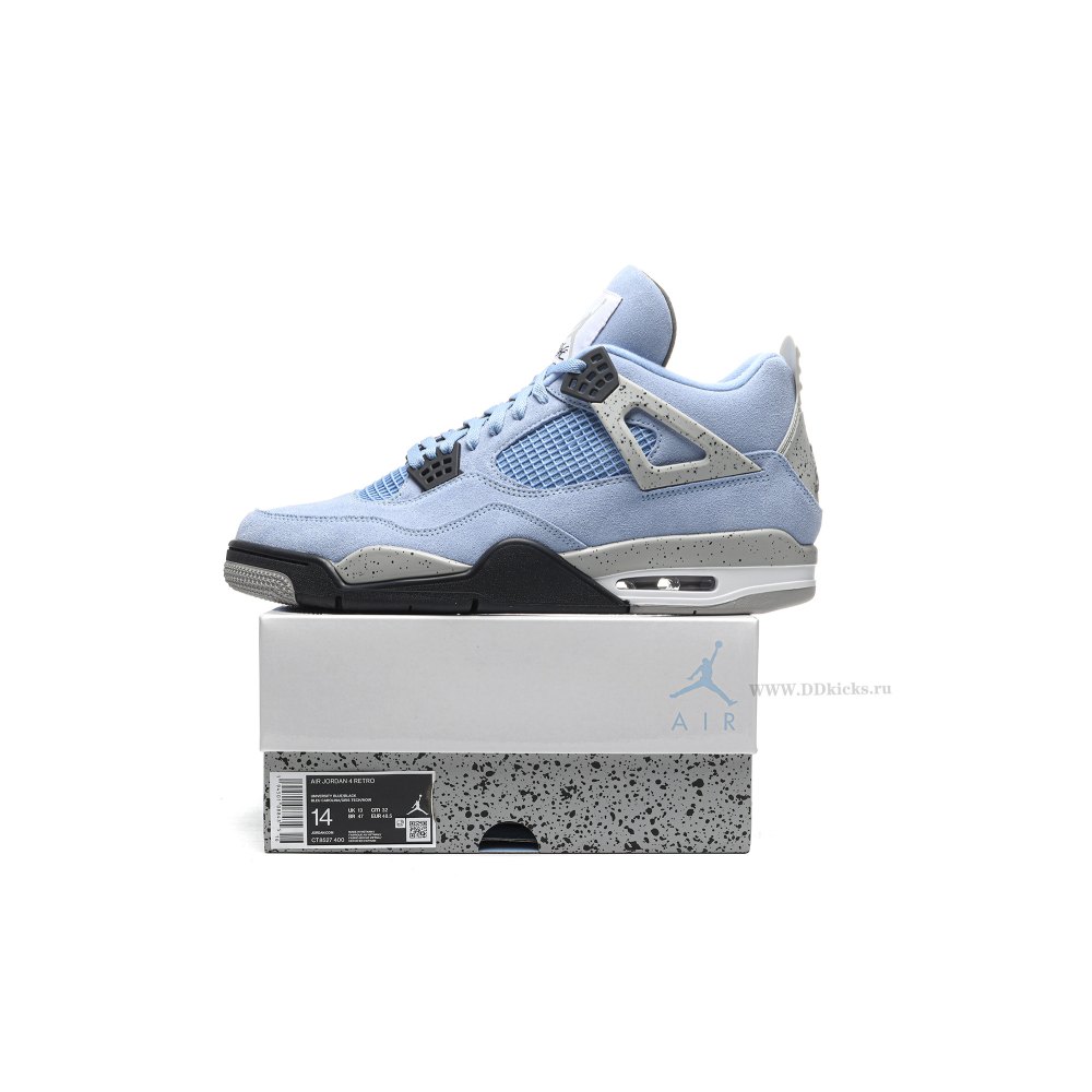 Size 14  Jordan 4 Retro University Blue