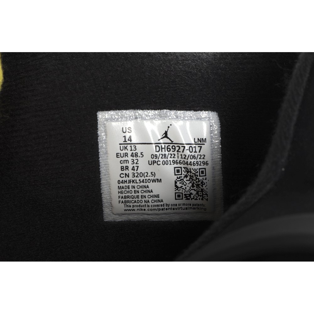 Size 14  Jordan 4 Retro Thunder