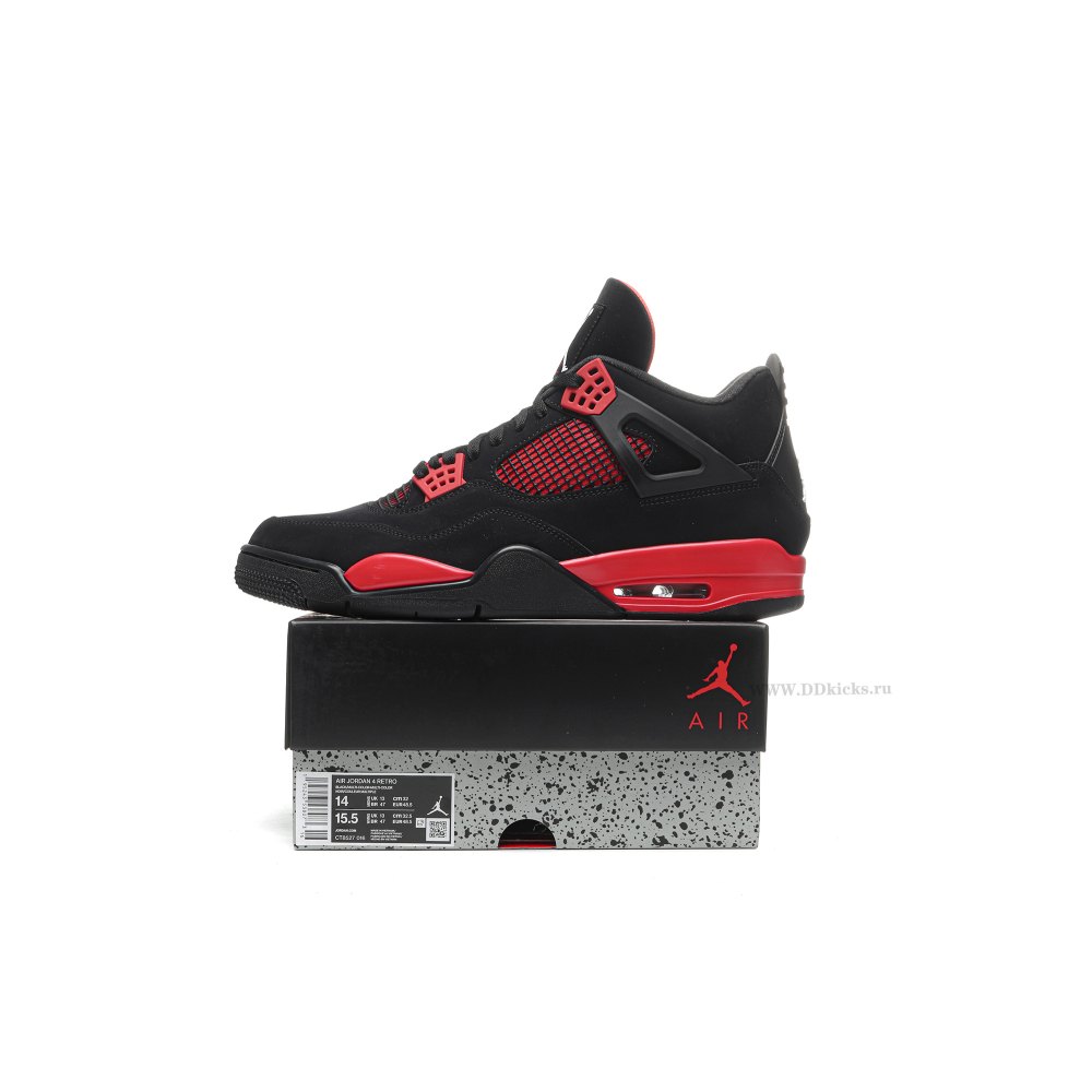 Size 14  Jordan 4 Retro Red Thunder