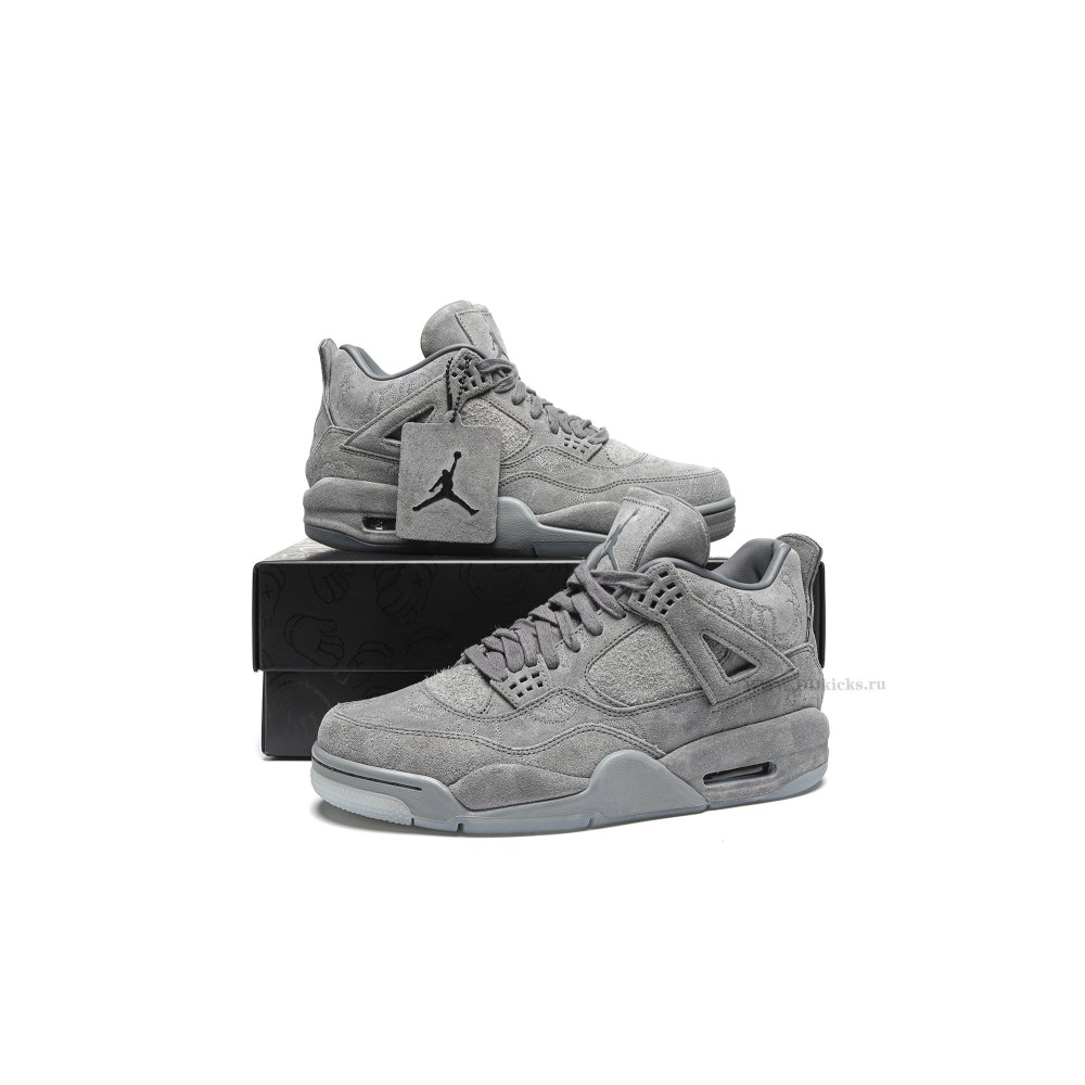 Size 14   Jordan 4 Retro Kaws Grey