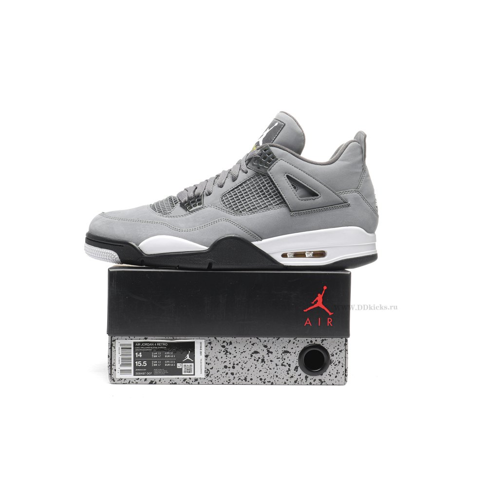 Size 14  Jordan 4 Retro Cool Grey