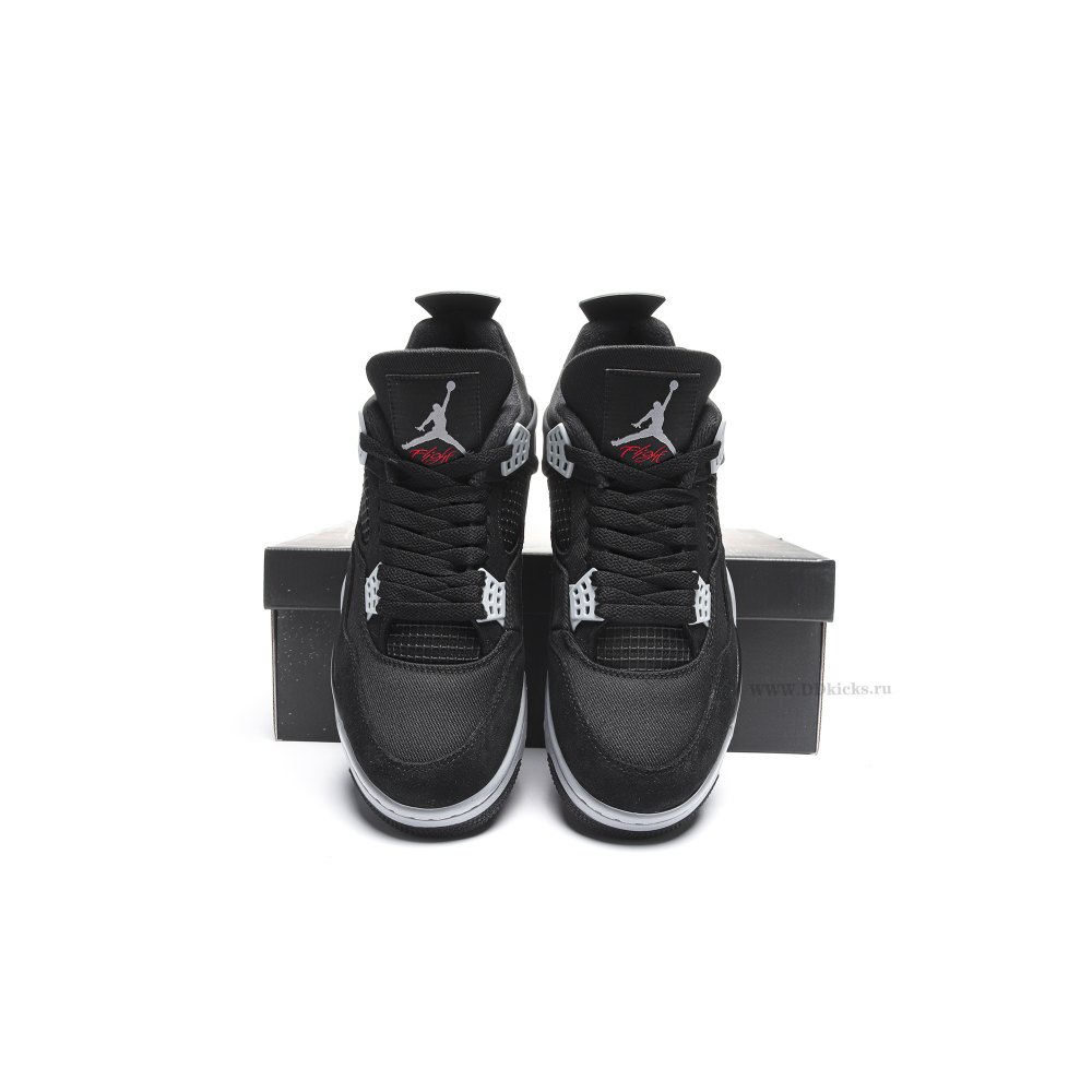 Size 14  Jordan 4 Retro SE Black Canvas
