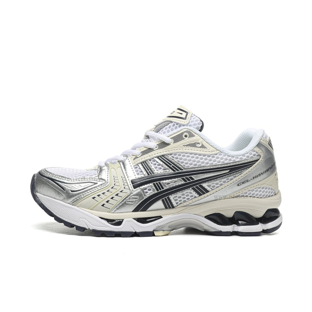dd As*ic*s gel-kayano 14 white midnight (women's)